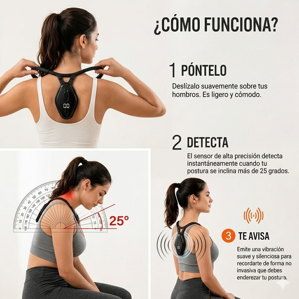 Corrector Postura Inteligente PosturePro